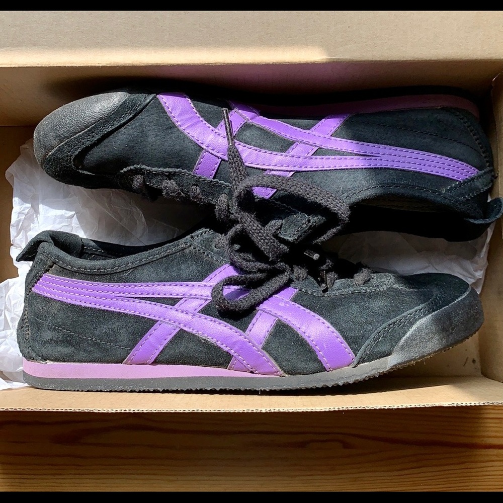 Onitsuka Tiger Mexico 66 Black Sneaker Shoes
